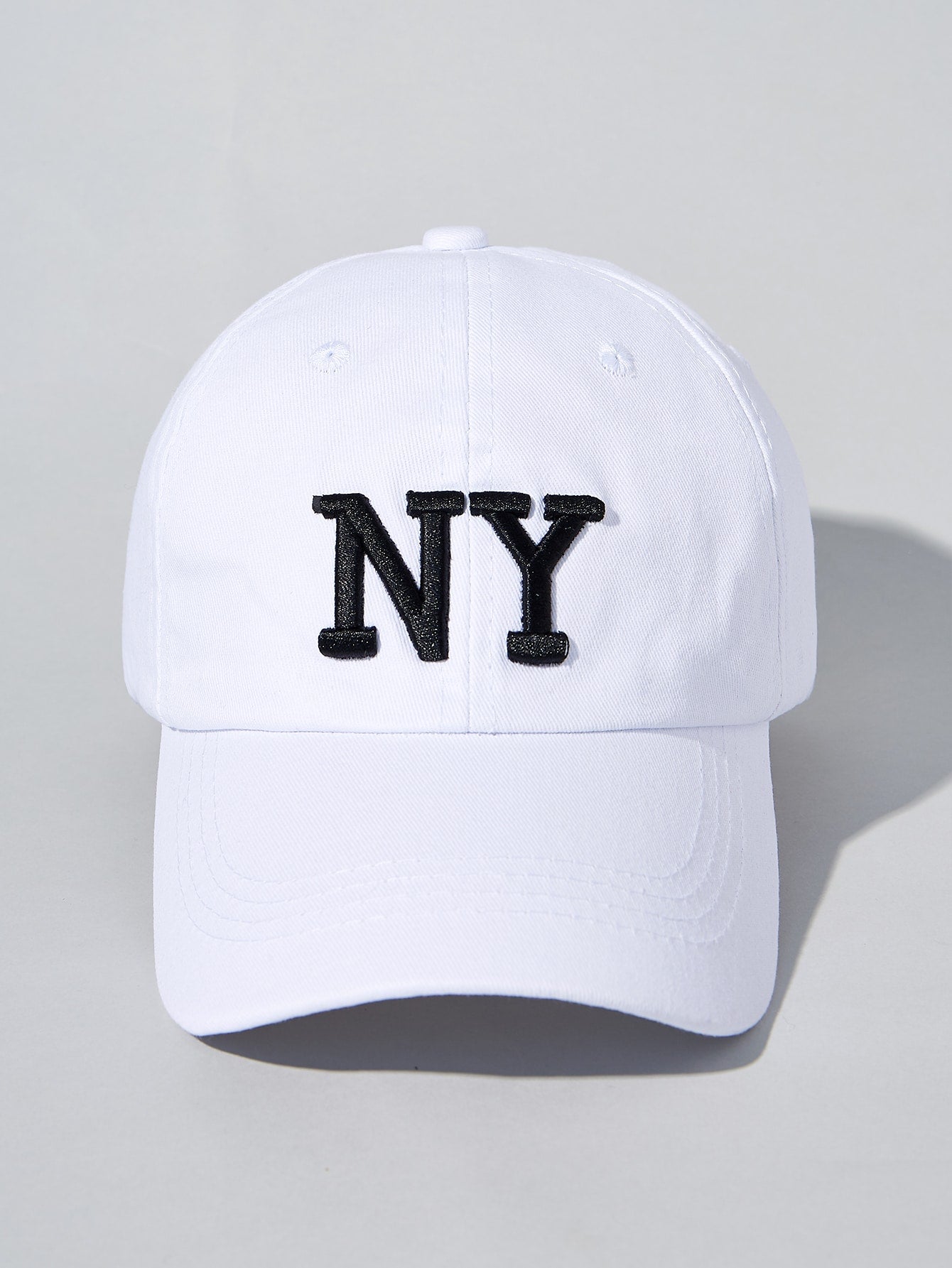 1Pc Outdoor Adjustable Sun Protection Embroidered Letter Baseball Cap for Spring and Autumn