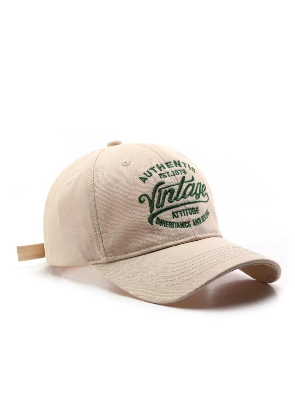 Letter Embroidered Baseball Cap Street