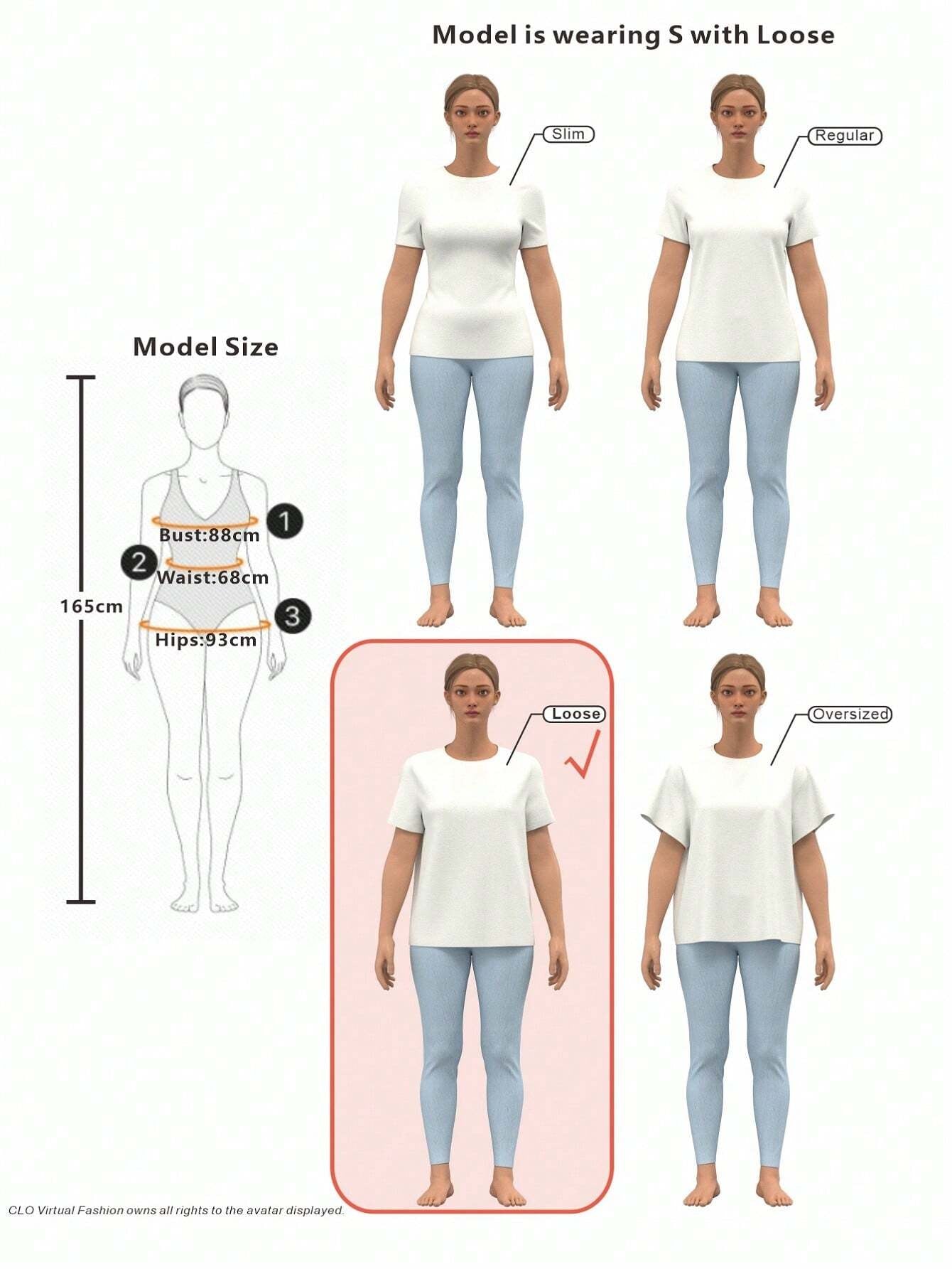 Vavaluxe Ladies" Summer Loose Drop Shoulder T-Shirt with Letter Print and Simple Style Oversized Fit Graphic Tees Women Tops