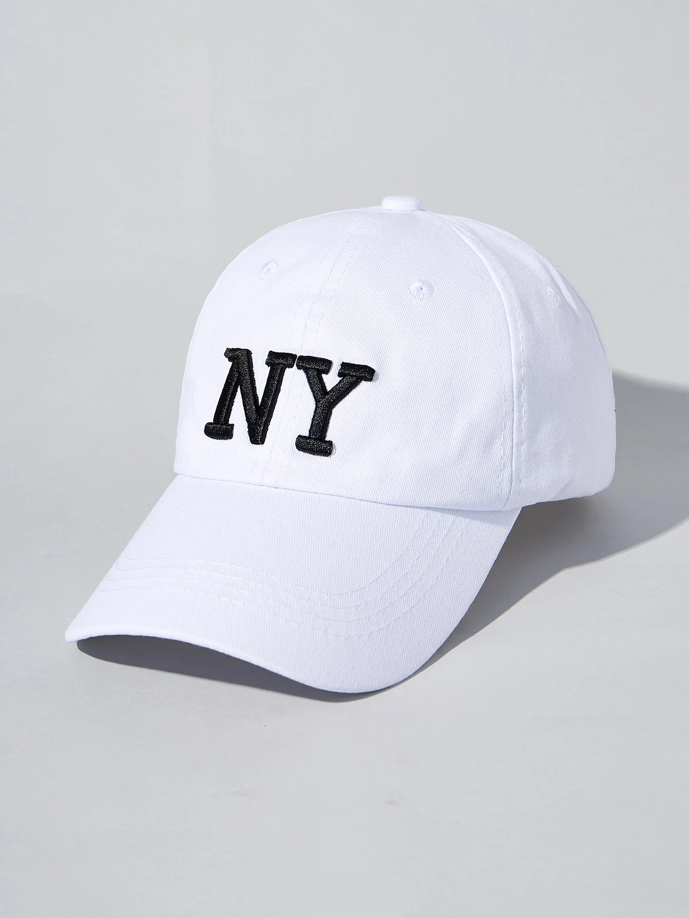 1Pc Outdoor Adjustable Sun Protection Embroidered Letter Baseball Cap for Spring and Autumn