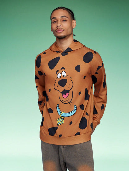 SCOOBY-DOO X  Unisex Allover Print Hoodies, for Fall