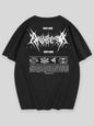 Mkngproject Men Cotton Slogan Graphic Tee, School