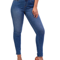 Women'S High Rise Curvy Pull on Jeggings