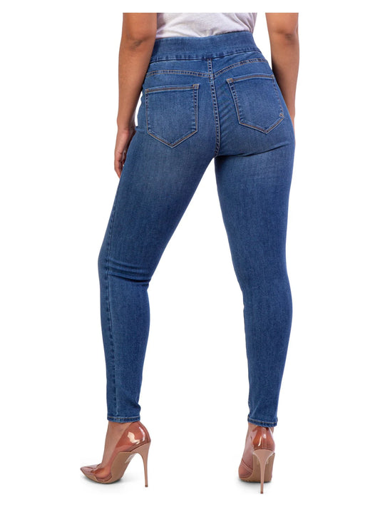 Women'S High Rise Curvy Pull on Jeggings