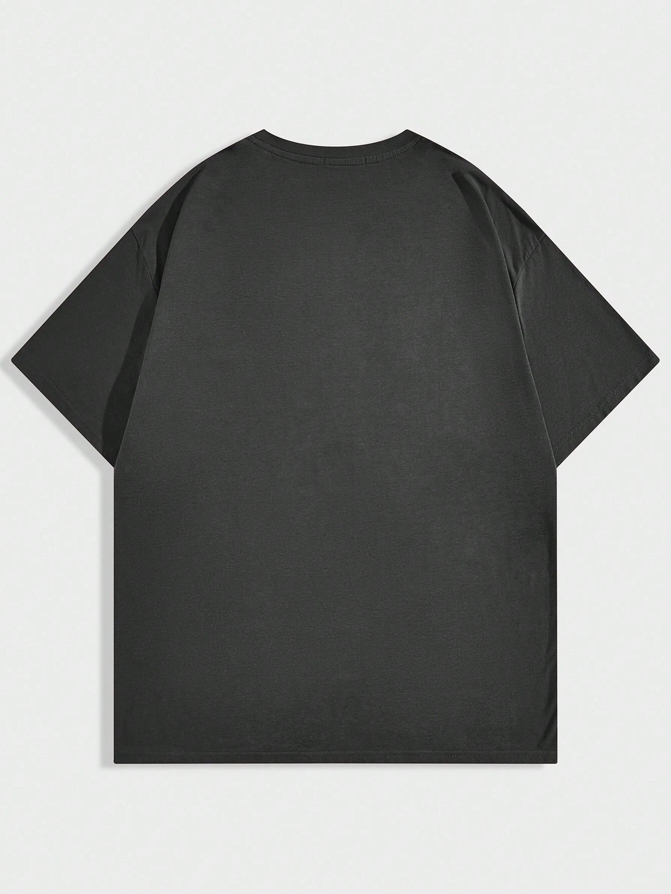 ROMWE X Attack on Titan Men Skull Print Tee, School