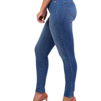 Women'S High Rise Curvy Pull on Jeggings