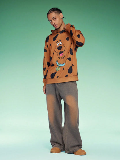 SCOOBY-DOO X  Unisex Allover Print Hoodies, for Fall