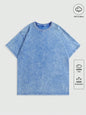 ROMWE MEN Street Life Men'S Casual Loose round Neck Oversized Short Sleeve T-Shirt for Summer, School