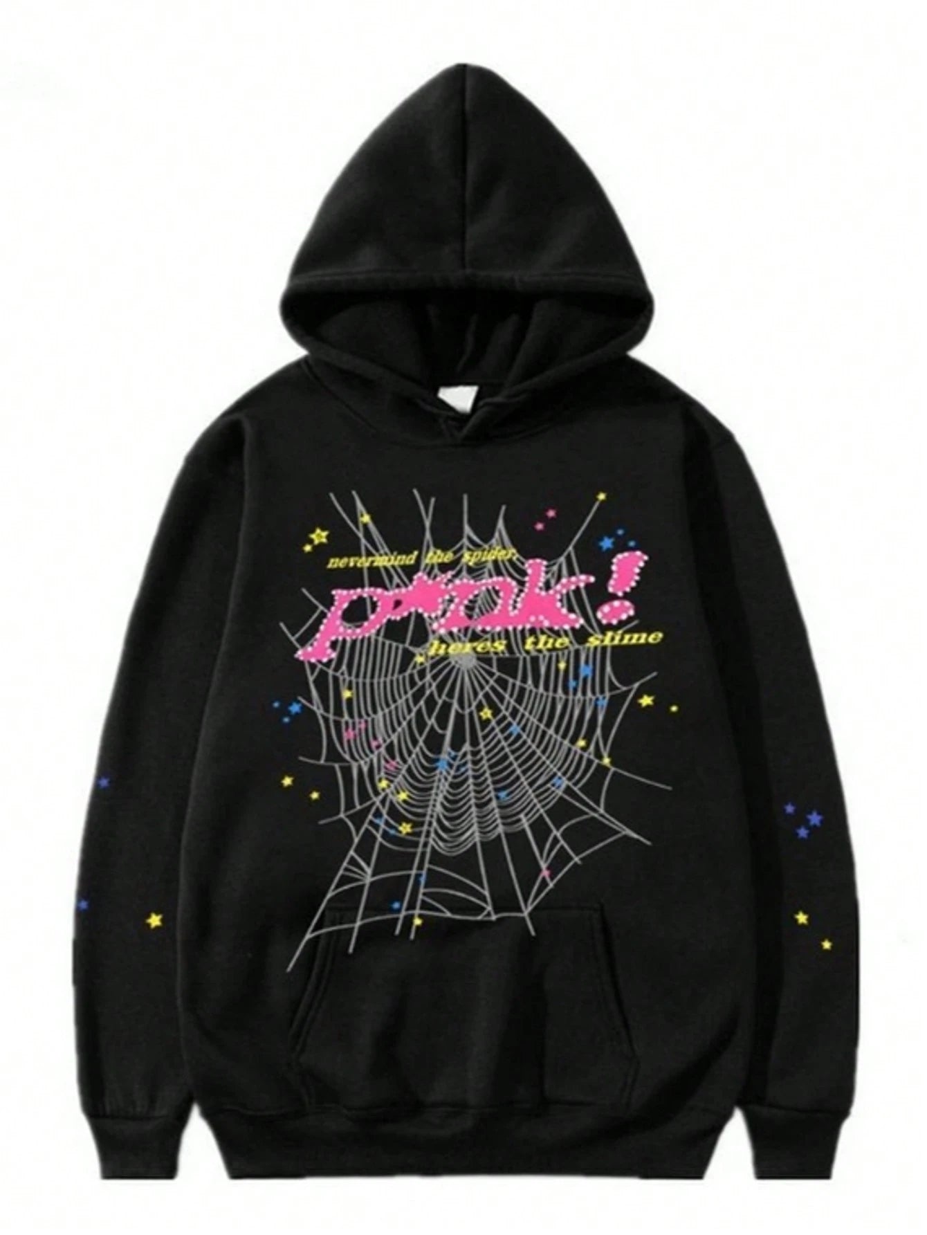 Hip Hop Spider Hoodies Set Y2K Hoodie Tracksuit Pullover Sweatshirt for Women Men Matching Hoodies for Couples