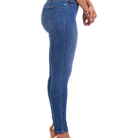 Women'S High Rise Curvy Pull on Jeggings