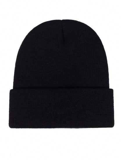 Men Alien Embroidered Beanie Street