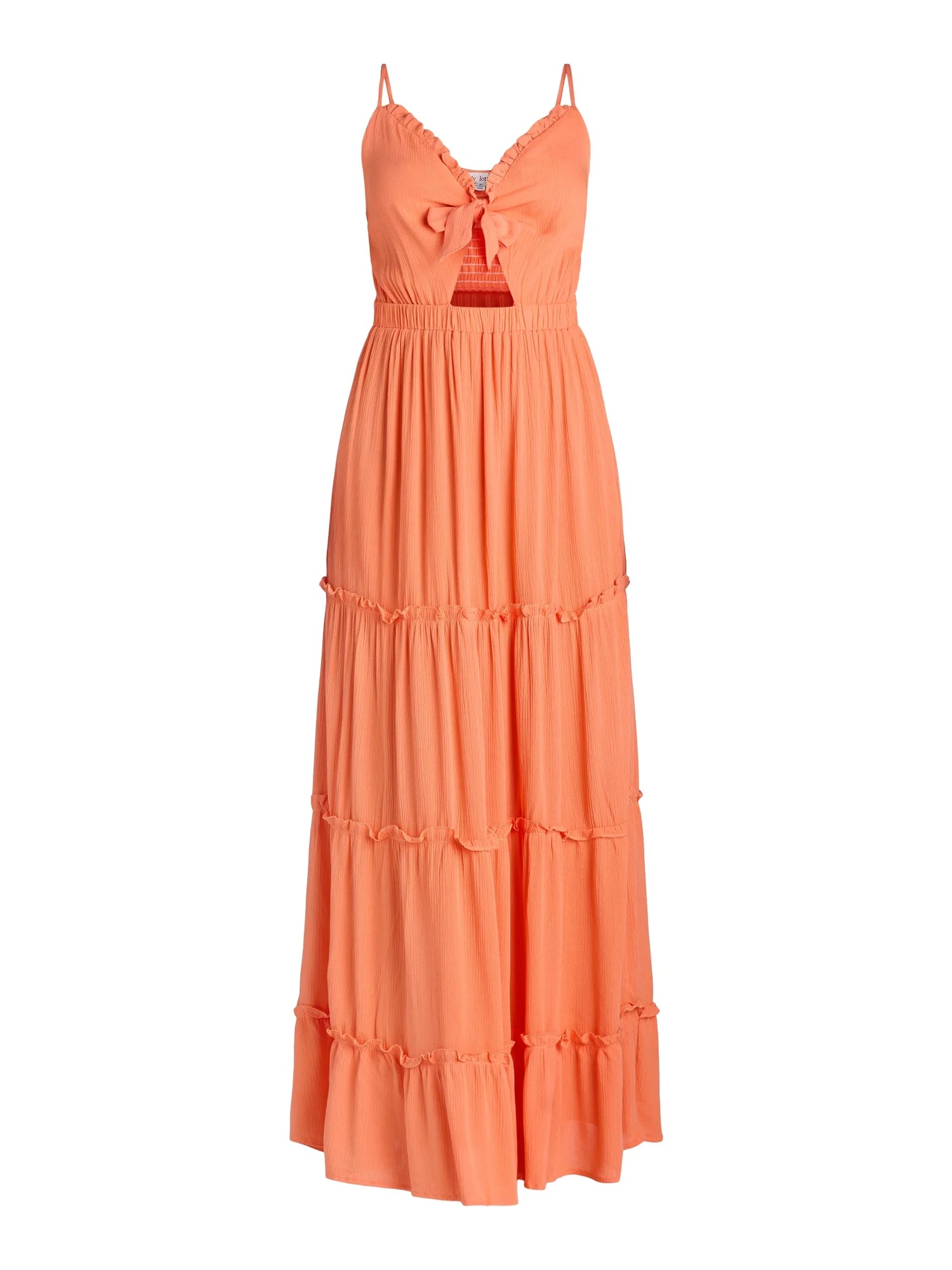 Women’S Cut Out Sleeveless Maxi Dress, Sizes S-XL