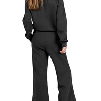 Outfit Sets for Women 2 Piece Sets Winter Casual Tracksuit Long Sleeve Lounge Set Outfits with Pockets