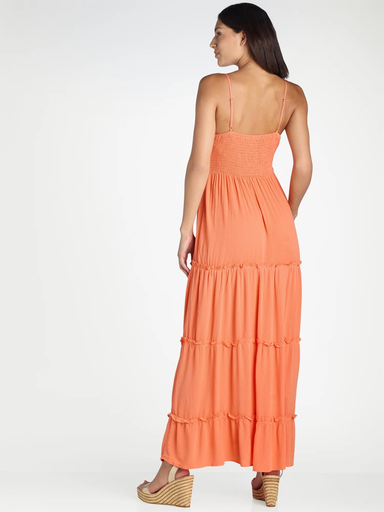 Women’S Cut Out Sleeveless Maxi Dress, Sizes S-XL